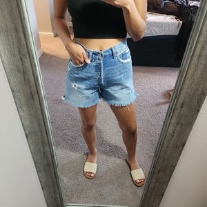 Mom short 4" abercrombie